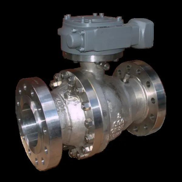 Toppinngang kuleventil i støpt stål